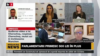 POLITICA ZILEI SALARIILE DEMNITARILOR CRESC CU 5  SALARIILE DASCĂLILOR CRESC DOAR CU 13 P13 [upl. by Goren759]