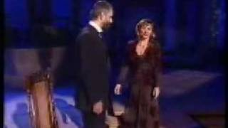 Lesley Garrett and Andrea Bocelli  O Soave Fanciulla [upl. by Garnet357]