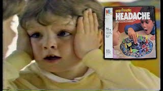 Headache Popomatic Board Game Commercial 1989 [upl. by Dahij]