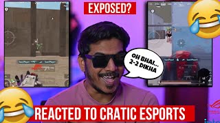 Is Cratic Esports Using 22  BGIS The Grind [upl. by Peacock115]