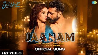 Jaanam Song Bad Newz  Jaanam Song Teaser  Tripti Dimri Vicky kaushal  Jaanam Teaser  Full Song [upl. by Eylatan272]