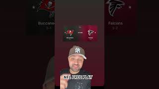 BUCCANEERS  FALCONS FREE PLAY 🏈 sports sportsbetting trendingshorts explorepage [upl. by Nirrat]