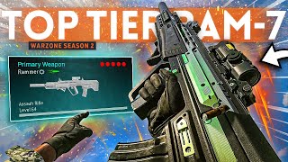 The LONG RANGE RAM7 Class Setup is TOP TIER VIABLE in Warzone Season 2 [upl. by Ahrat]