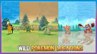 Pokémon BDSP  GirafarigCacneaCacturneCorphish amp Crawdaunt Locations [upl. by Ocire]