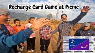 Recharge Card Game Jiteyoo🤣😂 Picnic ma  Ncell  Ntc Recharge Card  Rs 100 [upl. by Eelynnhoj]