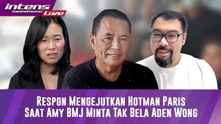 Full Hotman Paris Tanggapi Terkait Amy BMJ Minta Dirinya Jangan Bela Aden Wong [upl. by Asik]