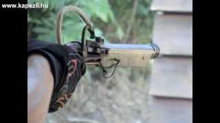 Matchlock firearms in extreme slow motion [upl. by Livia]