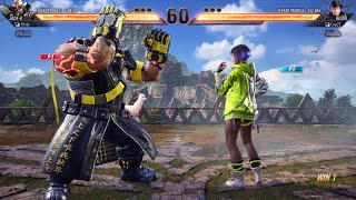 Tekken 8 Tristy Jack 8 vs Cap21 Reina [upl. by Orgalim]