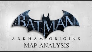 Batman Arkham Origins Map Analysis [upl. by Lodhia]