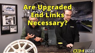 Do You Need To Upgrade End Links When Installing Upgrading Rear Sway Bar  034Motorsport FAQ [upl. by Traci]