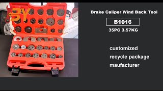 Product review 35pc Brake Caliper Wind Back Tool and how it works [upl. by Ribak]