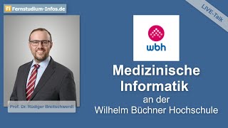 Interview zum Bachelor Medizinische Informatik der Wilhelm Büchner Hochschule [upl. by Hardi940]