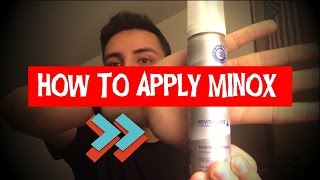 How to Apply Minoxidil Foam to your Beard  Tutorial  Minoxidil Monday [upl. by Amias]