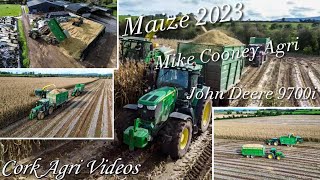 Maize 2023  Mike Cooney Agri  John Deere 9600i [upl. by Eiraminot]