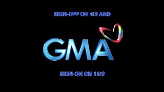 GMA SignOff on 43 and SignOn on 169  2272023 [upl. by Lithea]