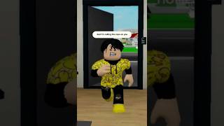 NO WAY TODDLER CALLED COPS ON DAD FOR LYING TO HIM On Roblox Brookhaven RP shorts roblox [upl. by Aihsikal]