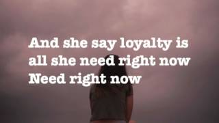 Phora • Loyalty Lyrics [upl. by Fi]