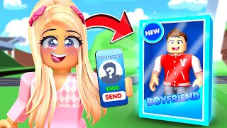 I HIRED A BOYFRIEND IN ROBLOX BROOKHAVEN [upl. by Holman]