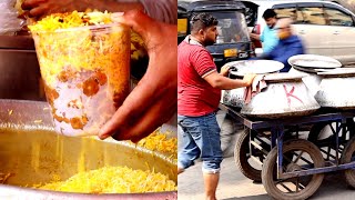 गरमागरम मसालेदार चिकन बिरयानी  अल खलीफा नानपुरा सूरत  AL Khalifa Chicken Biryani Surat [upl. by Yance374]