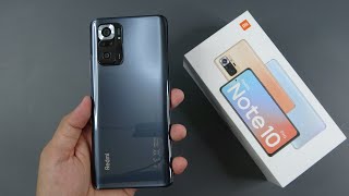 Xiaomi Redmi Note 10 Pro unboxing camera antutu gaming  ASMR [upl. by Dulcie68]