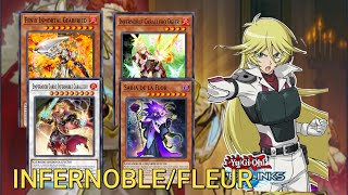 DUEL LINKS 5 INFERNOBLEFLEUR  CON GEARFRIED DE APOYO LOS HACE MUY OFENSIVOS LA MEJOR VERSION [upl. by Nylaehs353]