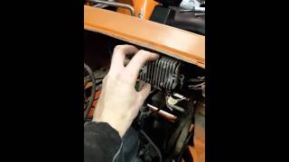 Kubota regulator rectifier location b1702 [upl. by Aynodal]