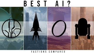 Which SciFi Faction has the BEST AI  Halo Star Wars Mass Effect the Culture [upl. by Ahsenauj]