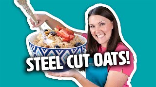 Steel Cut Oats  Instant Pot  Zested Foods [upl. by Loginov]