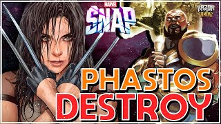 DECEPCION ABSOLUTA POR PHASTOS PERO DESTROY SIGUE SIENDO EL REY PHASTOS DESTROY 👑💥 MARVEL SNAP [upl. by Mackenie]