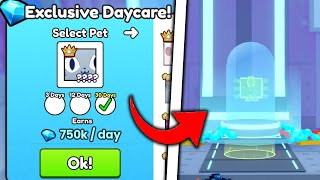 New Exclusive Daycare in Pet Simulator 99 Gives Diamonds [upl. by Naitsirt]