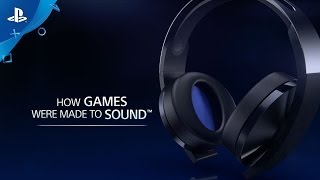 Platinum Wireless Headset  Launch Video  PS4 [upl. by Jilly237]