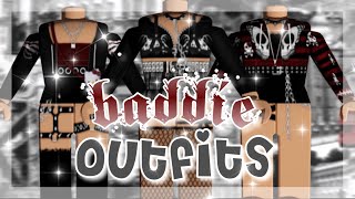 aesthetic emo gothgrunge girl outfits CODES  roblox♡ [upl. by Knowland839]