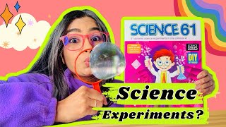 Trying Science Experiments at home  😱crafteraditi youtubepartner unboxing CrafterAditi [upl. by Tatman53]