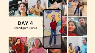 Day 4😍 Chandigarh Dairies Zirakpur Daily Vlog trending chandigarh viral viralvideo youtube [upl. by Ayana]