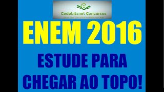 ENEM 2016 2017 APOSTILAS ESPECÍFICAS ESTUDOS CEDOBITSNET VESTIBULARES [upl. by Mcknight]