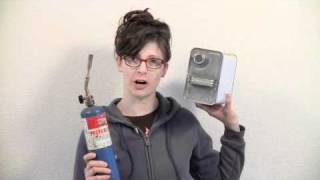 Tinplate Girl 4  How to process tin cans for use in projects [upl. by Ronnie134]