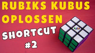 Shortcuts 2  H perm  Rubiks kubus oplossen [upl. by Kam]