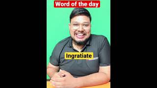 Ingratiate meaning in Hindi lesson50 shorts [upl. by Eisej495]