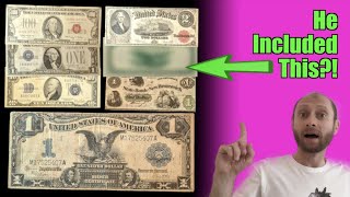 Fan Surprised Me with Antique US Currency Whats on the 1918 2 Bill is INSANE [upl. by Odeen]