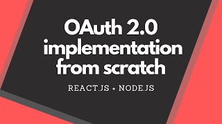 OAuth 20 using Auth0  Reactjs and Nodejs [upl. by Eanar]