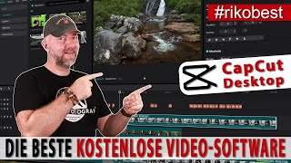 WOW das BESTE KOSTENLOSE Videoschnitt Programm  CapCut Desktop Software für Mac amp Win  Tutorial [upl. by Caffrey679]