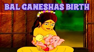 Bal Ganeshas Birth  Bal Ganesh Stories In Telugu  Telugu Cartoon  Telugu Stories For Childrens [upl. by Demeter]