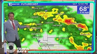 Tampa Bay area prepares for powerful storms 9 pm Friday update [upl. by Elehcir463]