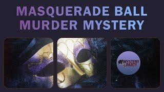 Masquerade Ball Murder Mystery Party Game by My Mystery Party [upl. by Batista952]