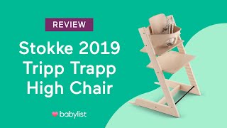 Stokke Tripp Trapp High Chair Review  Babylist [upl. by Rettke454]