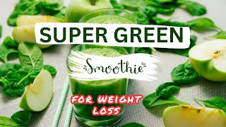 GREEN SMOOTHIE RECIPE FOR HEALTHY amp WEIGHT LOSS  Easy amp Healthy Breakfast Ideas short [upl. by Aehsan]