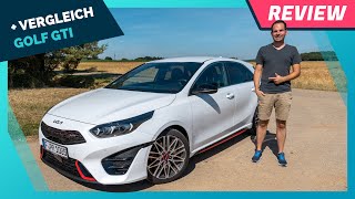 Kia Ceed GT 2022 im Test Neues im Facelift Soundcheck 0100 amp Fahrbericht Vergleich Golf GTI [upl. by Nomihs]