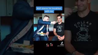 MJF shares his breakfast with me shorts [upl. by Birdie]