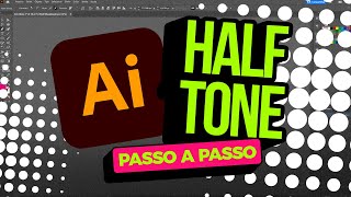 O melhor halftone feito no Illustrator [upl. by Aihsas]