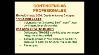 umh1908 201314 Lec64 Régimen especial de los trabajadores por cuenta propia o autónomos 4 [upl. by Atnim]